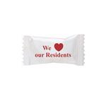 WLOR Mints With We Love Our Residents Wrapper